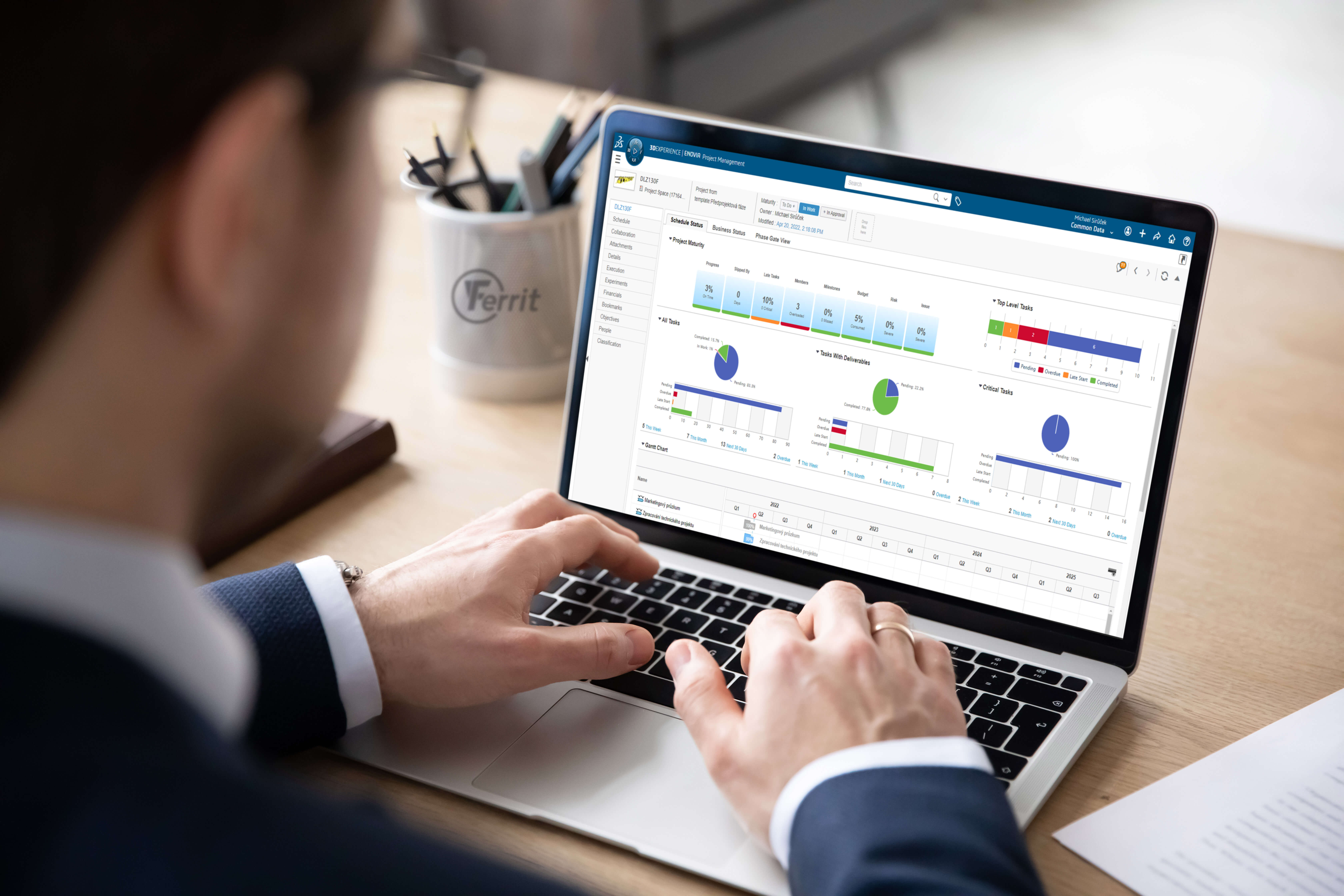 Ferrit-3DEXPERIENCE-dashboard  - Dassault Systèmes