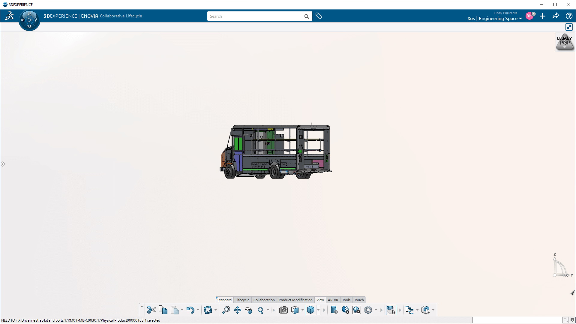 Xos - electric mobility - Dassault Systemes®