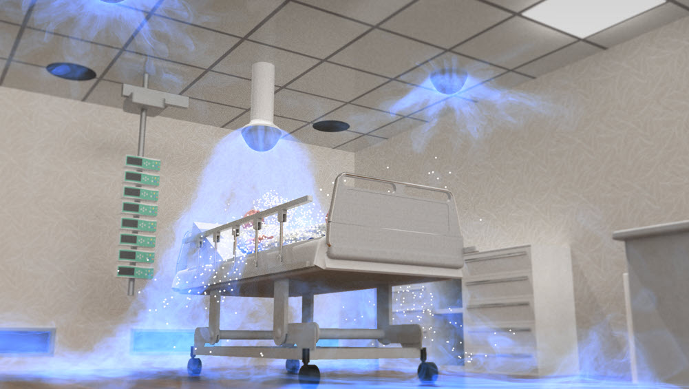 Avidicare ventilation system creates an air shield > Dassault Systèmes