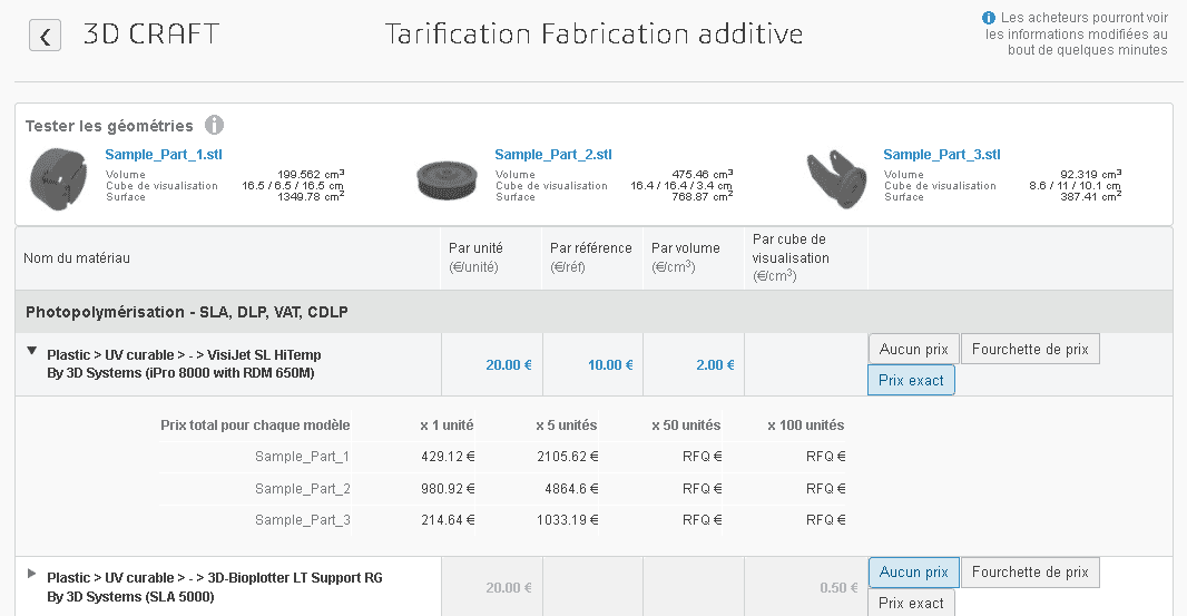 Tarification 2 Seller Academy - 3DEXPERIENCE Make