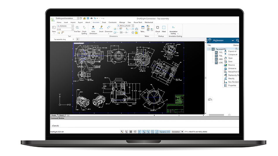 Die verschiedenen Arten von Drafting-Software > Dassault Systèmes 