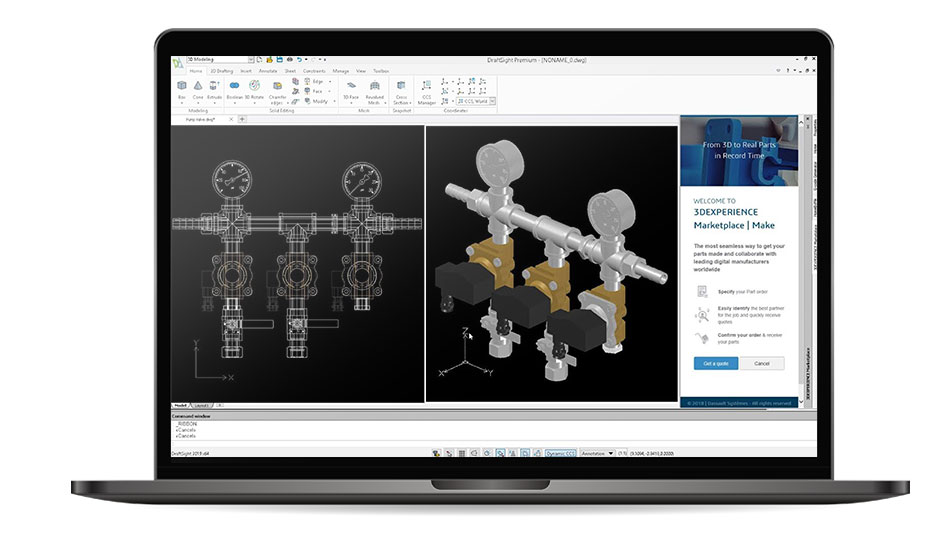 Die verschiedenen Arten von Drafting-Software > Dassault Systèmes 