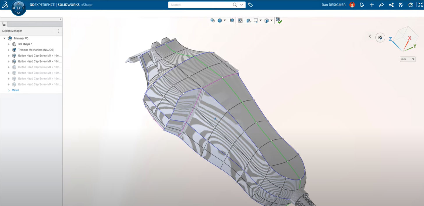 3D sculpting software > Dassault Systèmes