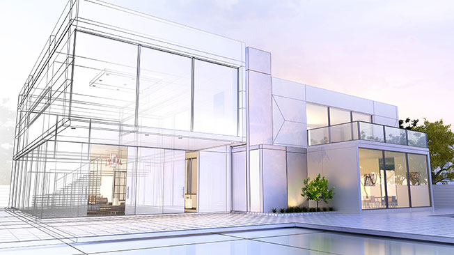 What are the advantages of wireframe modeling in architecture? > Dassault Systèmes