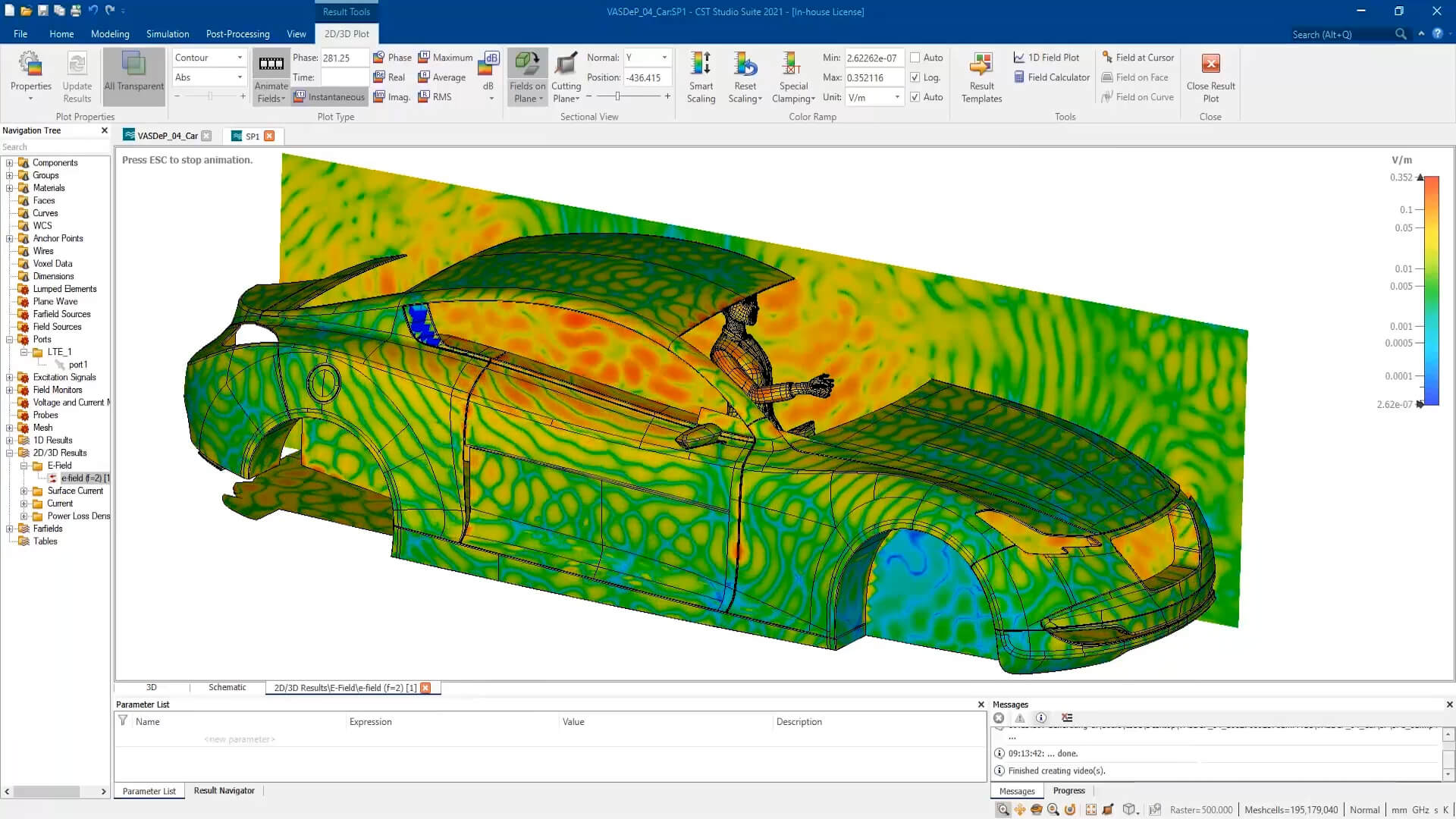 E-field Simulation Bertrandt > Dassault Systèmes