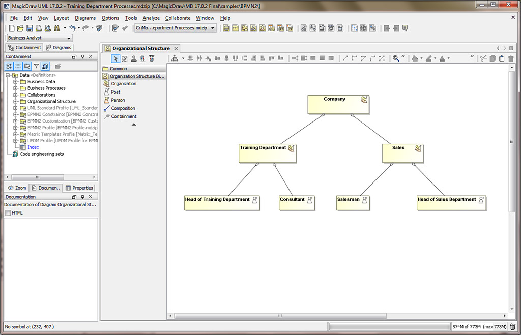 cameo-business-modeler-plugin-Screenshot 5 > Dassault Systemes