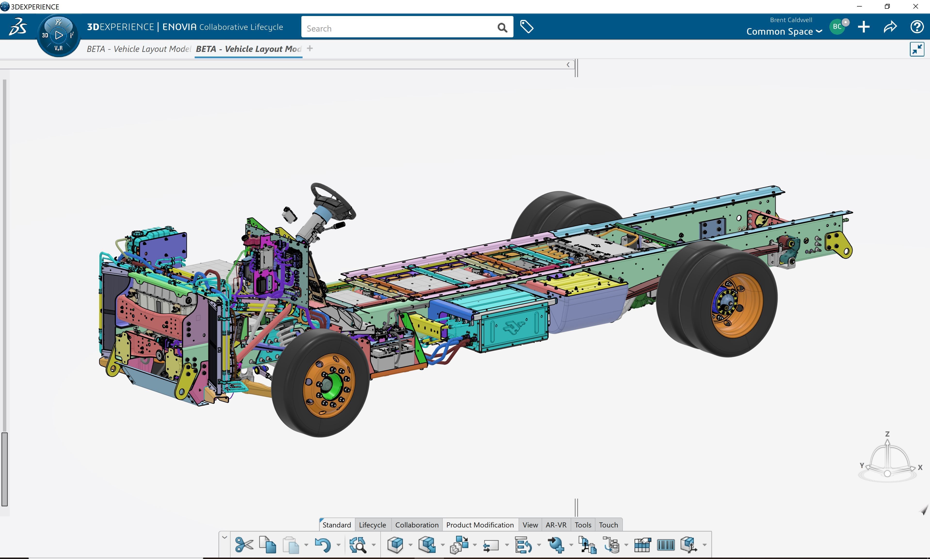 Harbinger truck electrification > Dassault Systemes