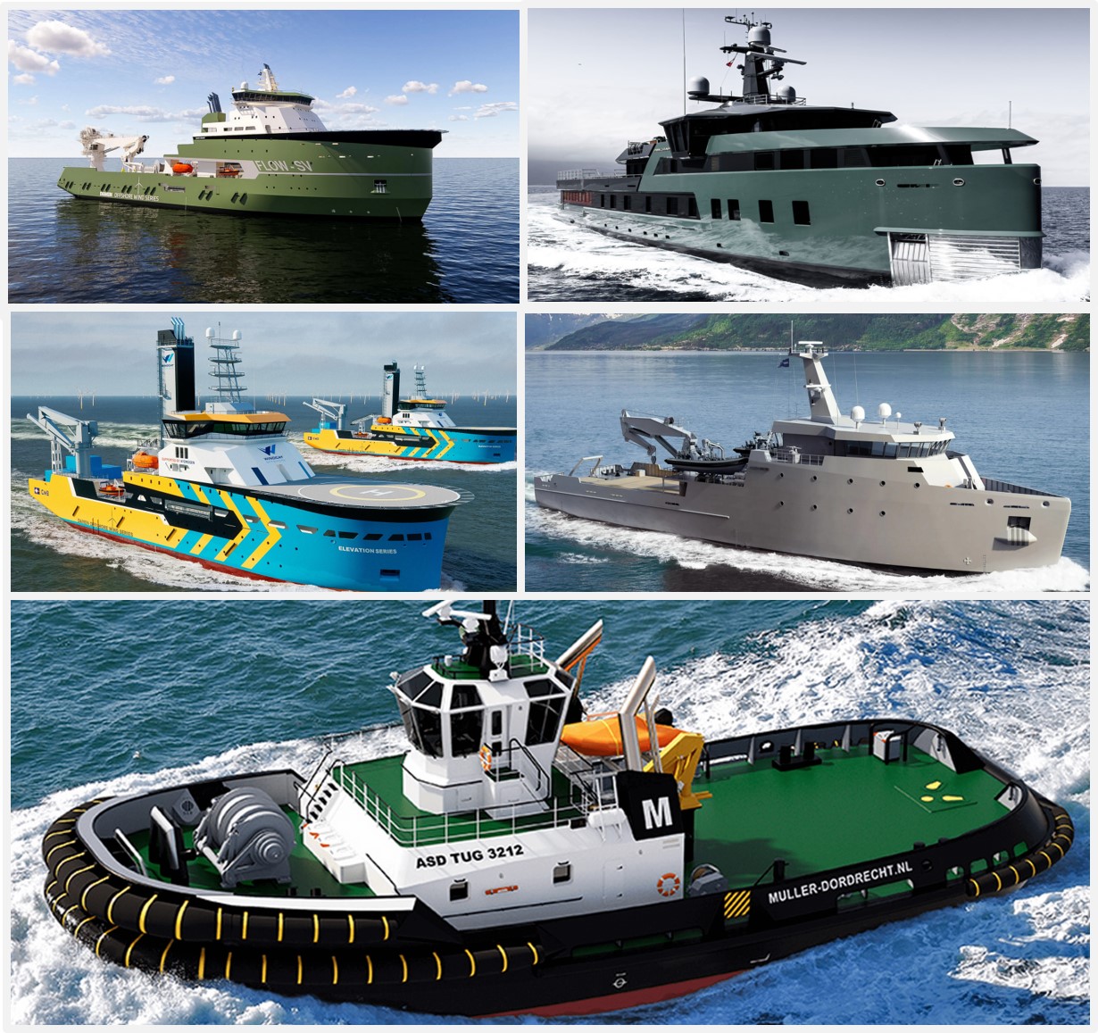 Damen Shipyards vessels > Dassault Systemes