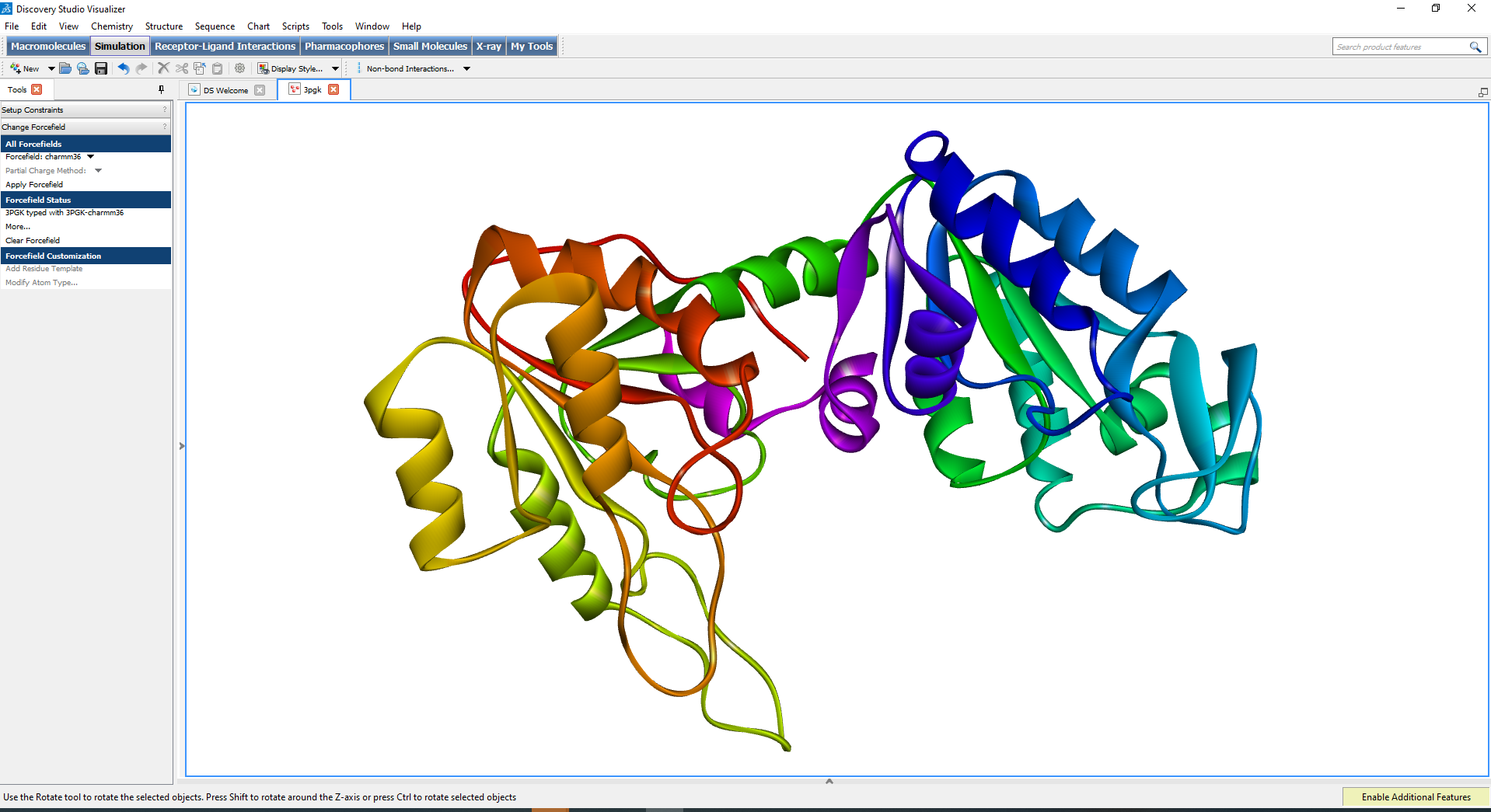 Discovery Studio Visualize > Dassault Systemes