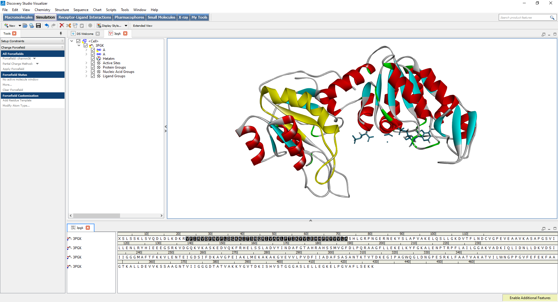 Discovery Studio Visualize > Dassault Systemes