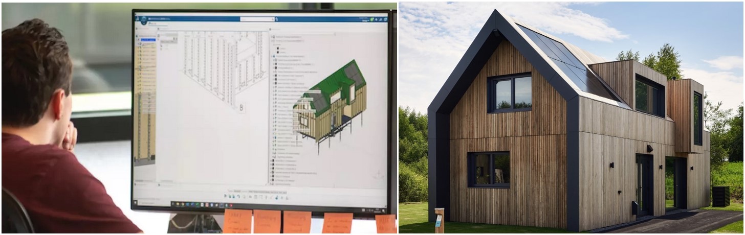 Ingénierie de conception Unbrick MODSIM 3DEXPERIENCE - logements durables > Dassault Systemes