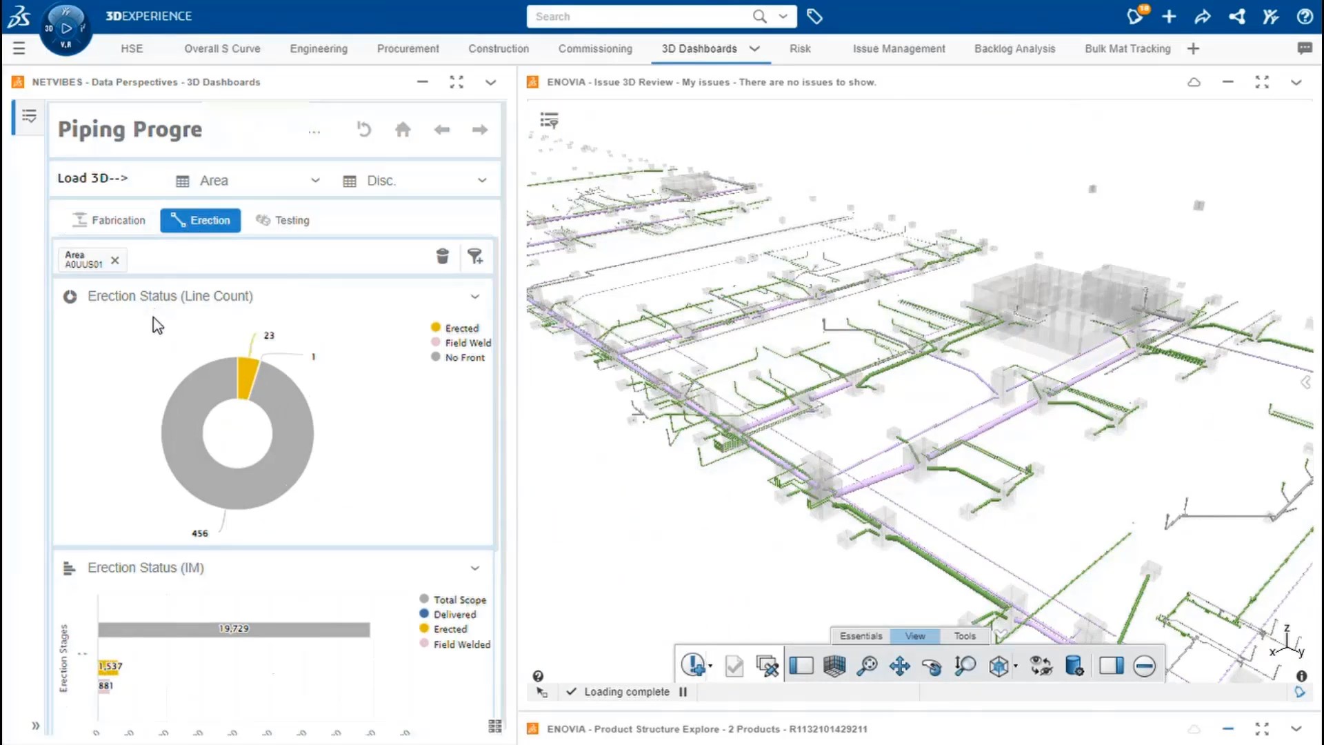 LTEH platform construction status overview > Dassault Systèmes