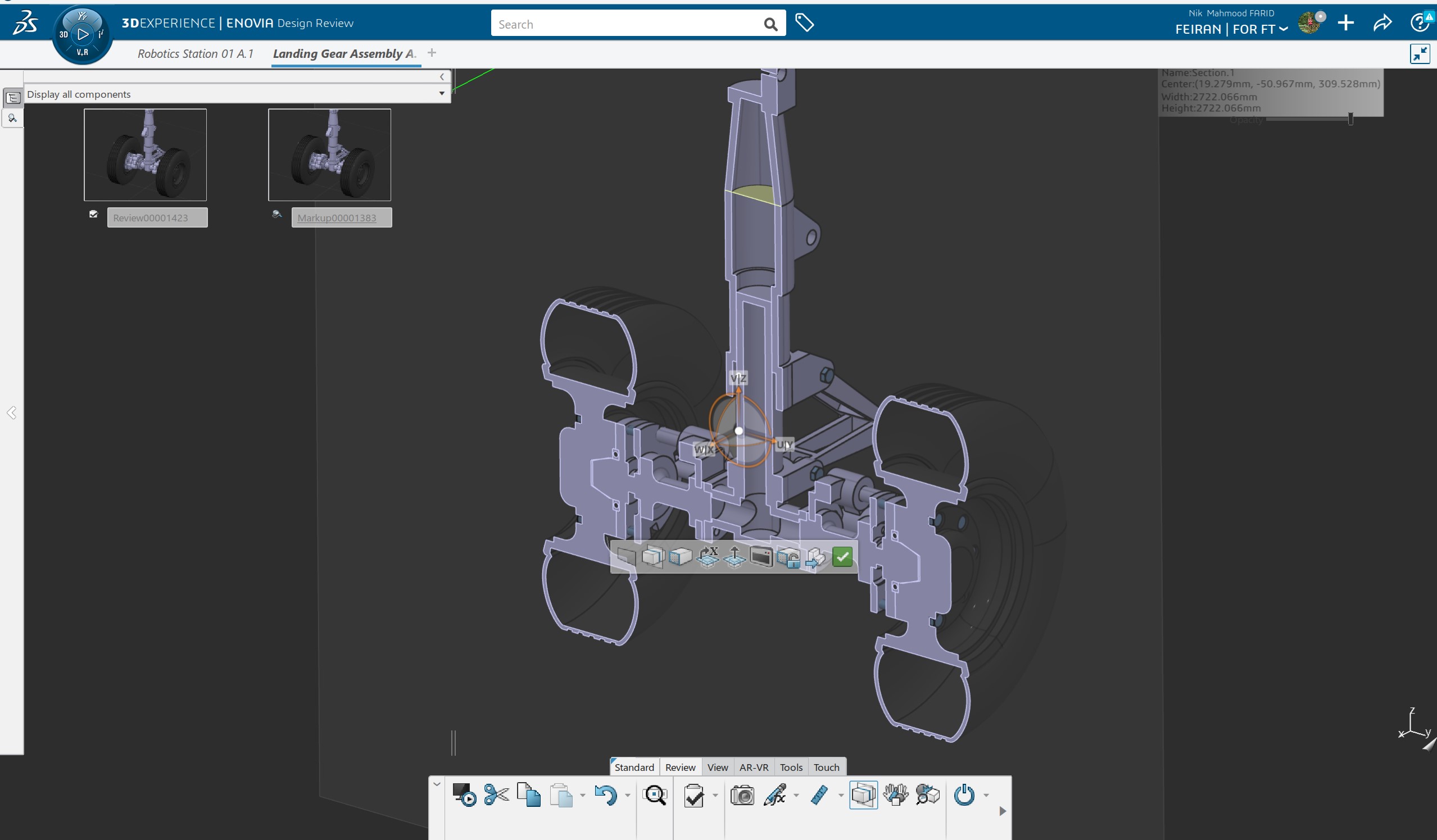 3DEXPERIENCE ENOVIA Design Review > NAICO > Dassault Systèmes