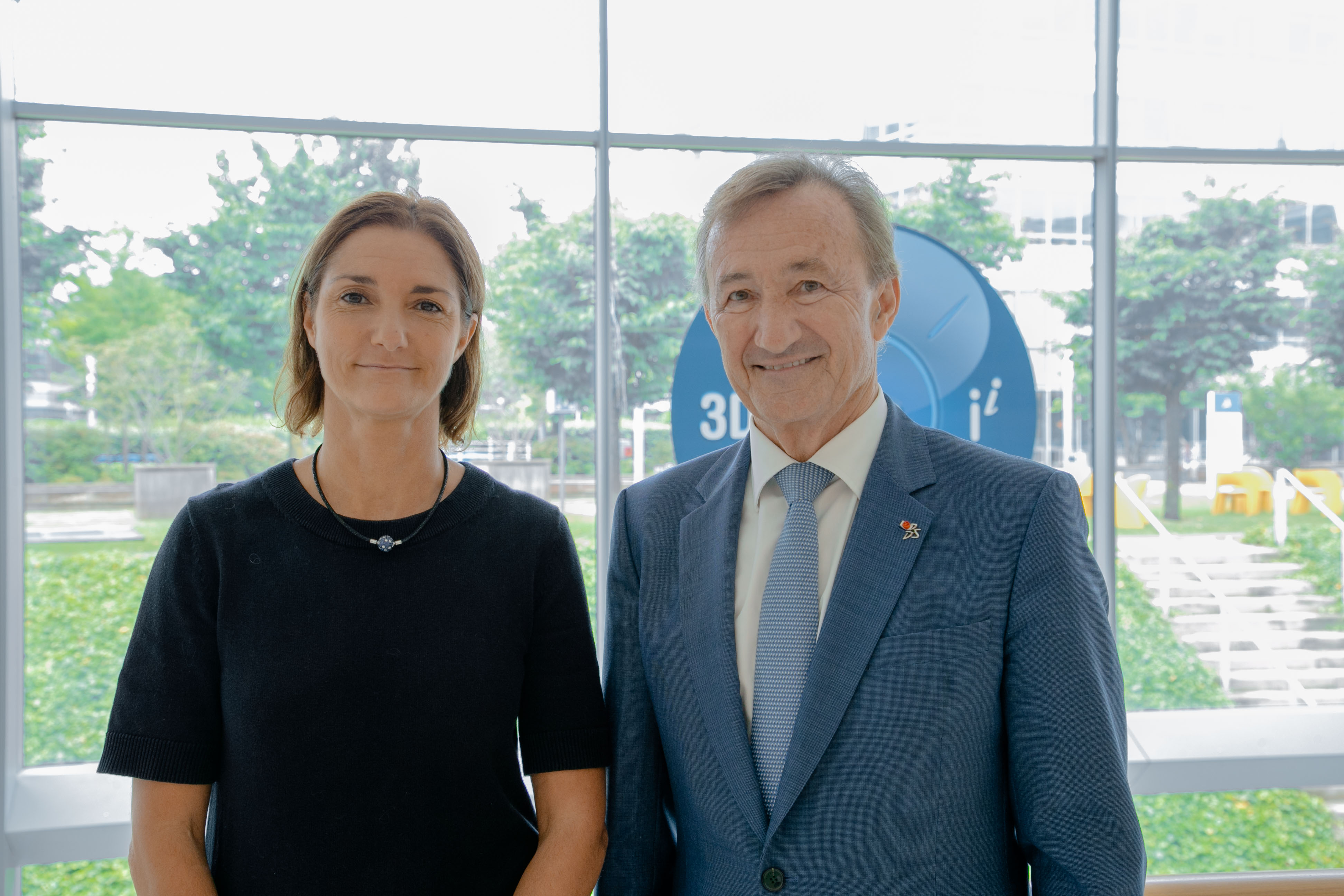 Cécile Béliot and Bernard Charlès > Dassault Systèmes