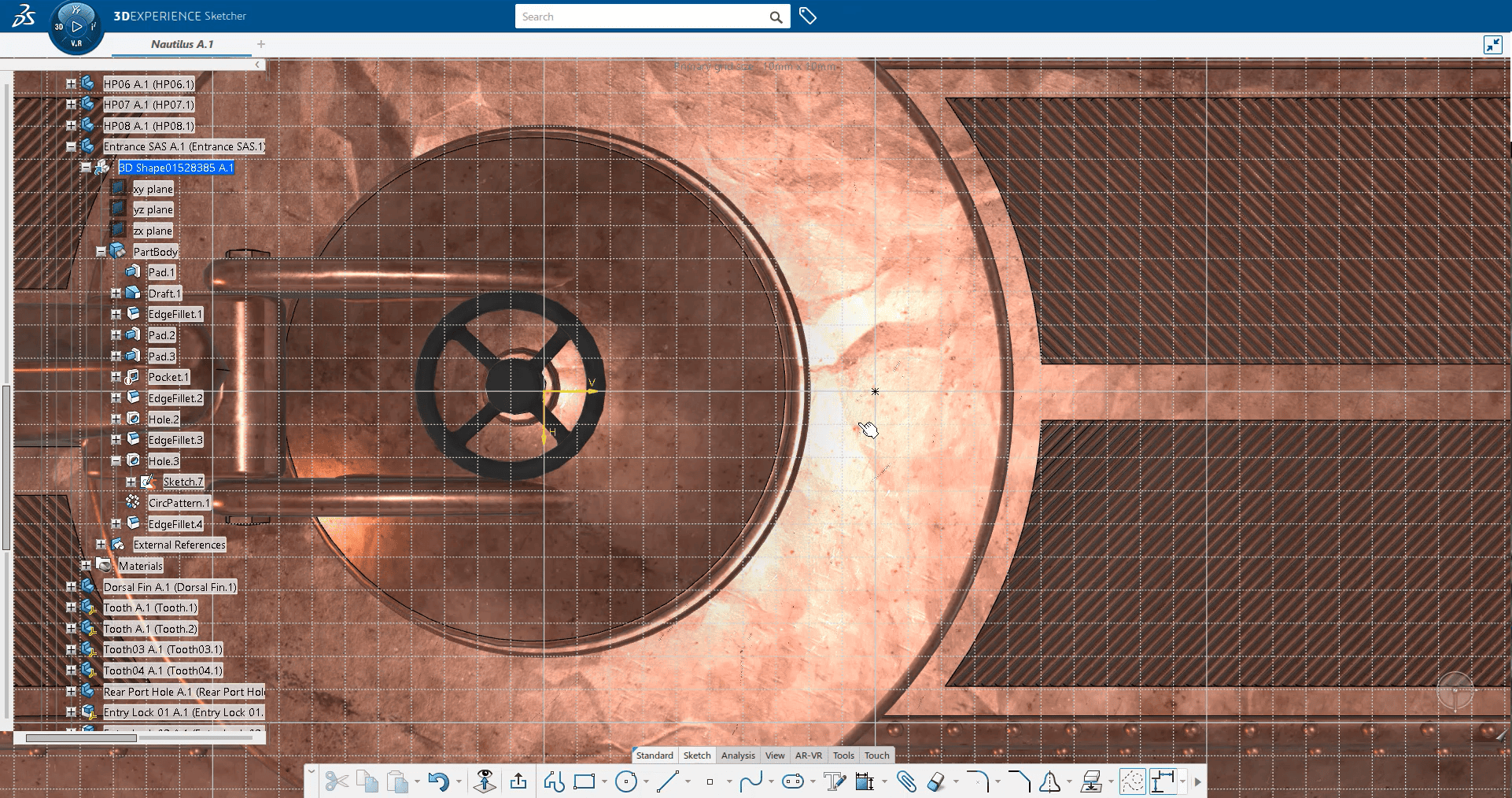 nautilus grid