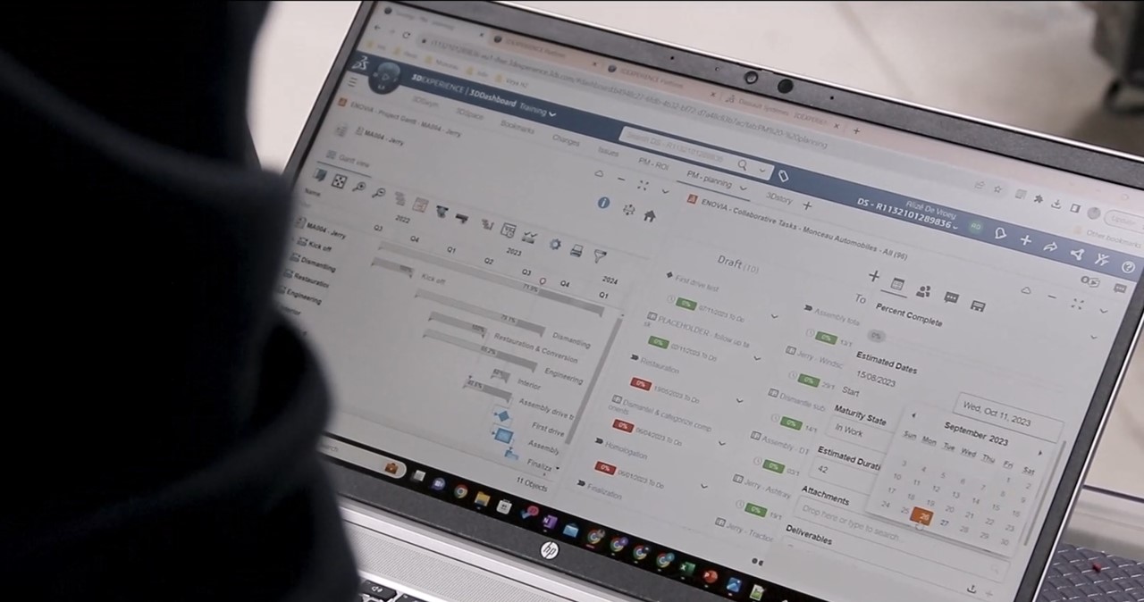 Monceau Automobiles electric cars ENOVIA project and data management > Dassault Systemes