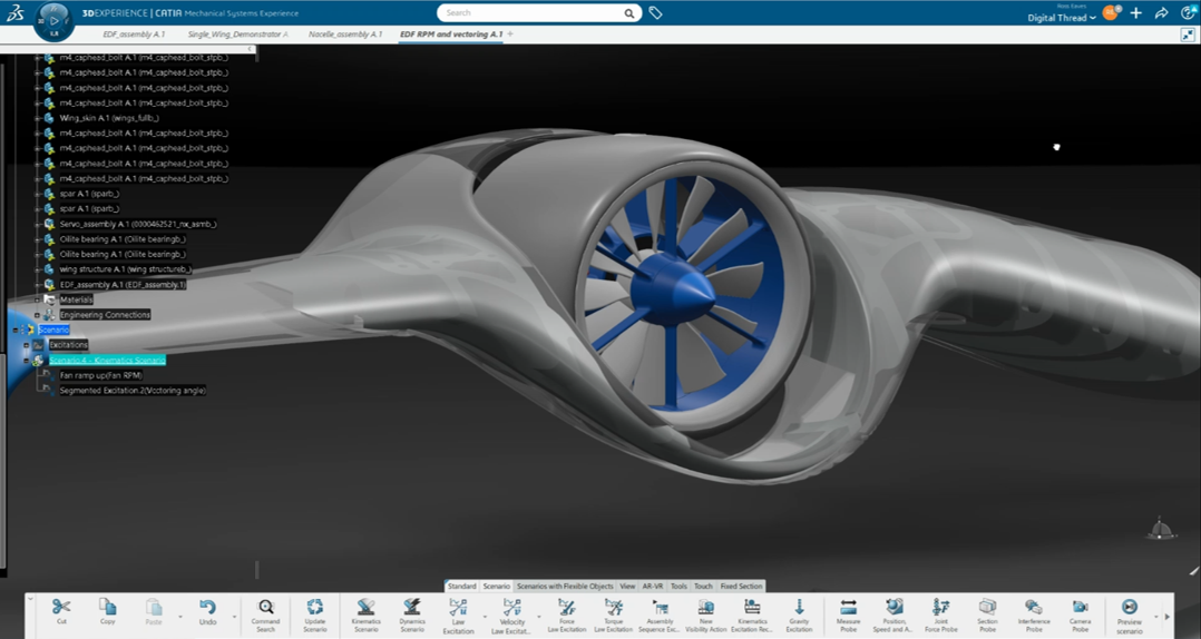 AMRC University of Sheffield Research Center 3DEXPERIENCE > Dassault Systemes