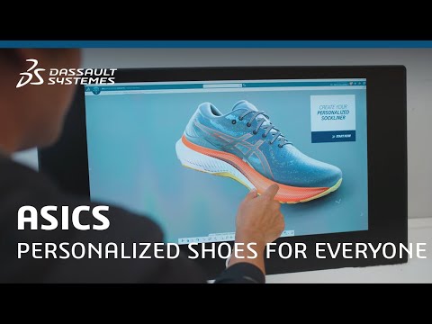 ASICS kreiert personalisierte Schuhe Dassault Systemes