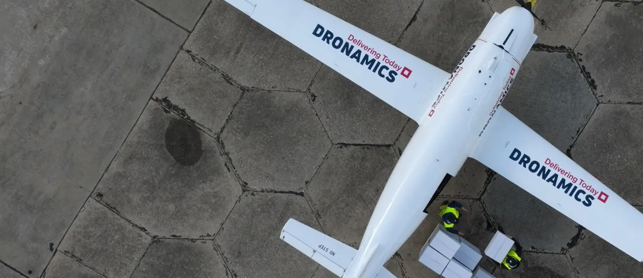 Dronamics cargo drone > Dassault Systemes