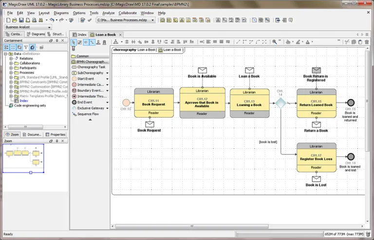 cameo-business-modeler-plugin-Screenshot 4 > Dassault Systemes