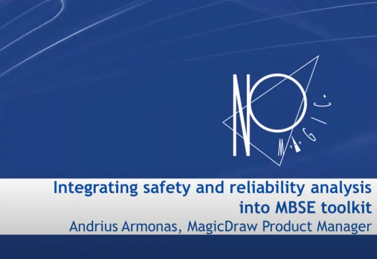 Integrating Safety and Reliability Analysis into MBSE Toolkit > Dassault Systemes
