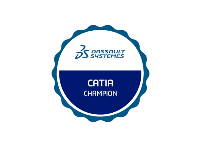 3ds catia champion badge>Dassault Systèmes
