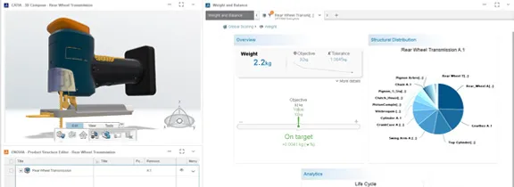 Edu Learning Module Eco-Design Weight & Balance Manager > Dassault Systèmes