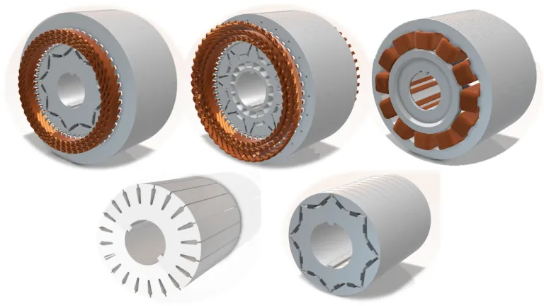 Electric Motors for Traction Applications > Dassault Systemes