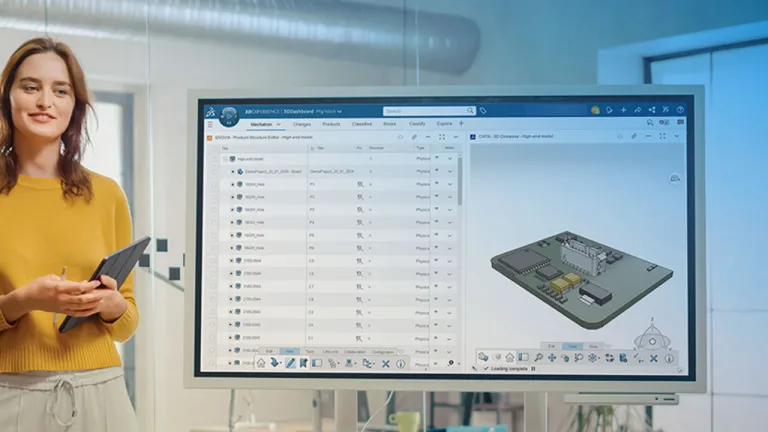 PLM solution on the 3DEXPERIENCE platform > Dassault Systemes