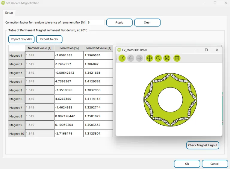 Uneven magnetization – SIMULIA Manatee > Dassault Systèmes