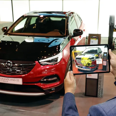 Opel X-Ray live demonstration