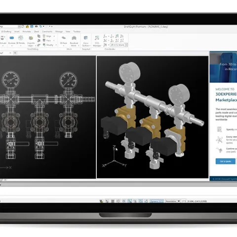 DraftSight - 2D CAD Drafting and 3D Design Software